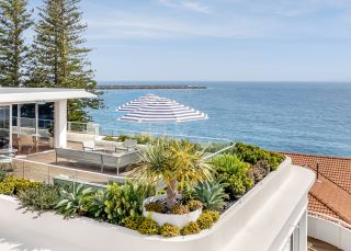 Scenic view from The Surf Yamba, Yamba