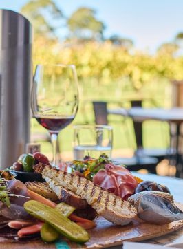 Grazing platter at Bendooley Estate, Berrima