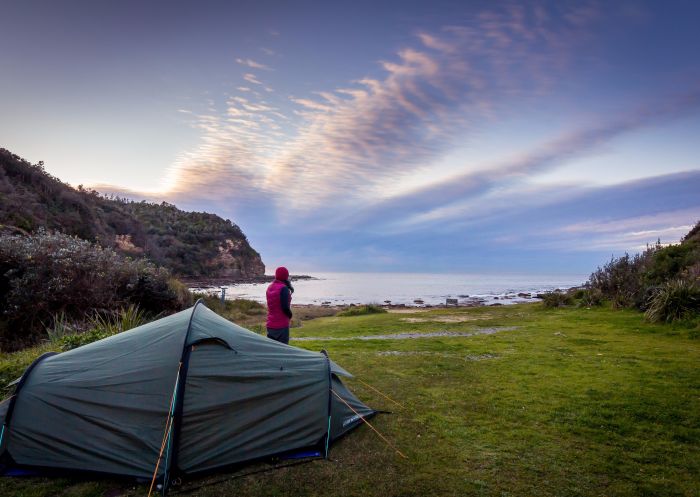 Little Beach campground - Bouddi National Park