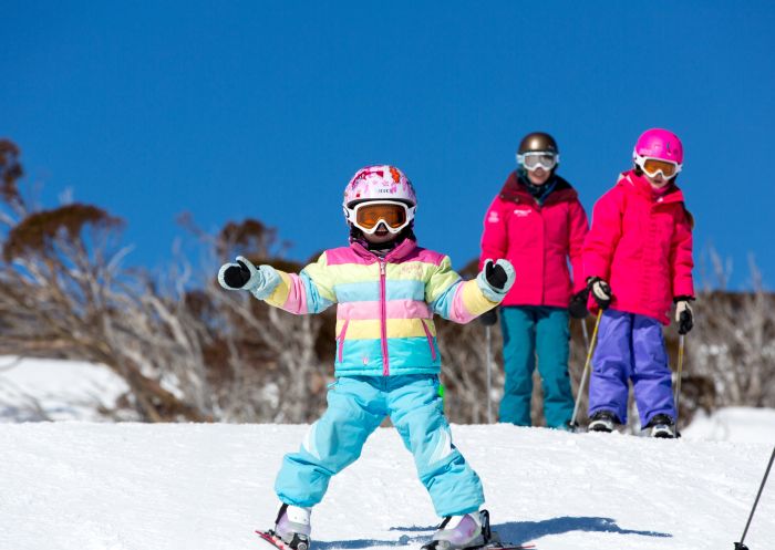 Family time in Perisher - Snowy Mountains