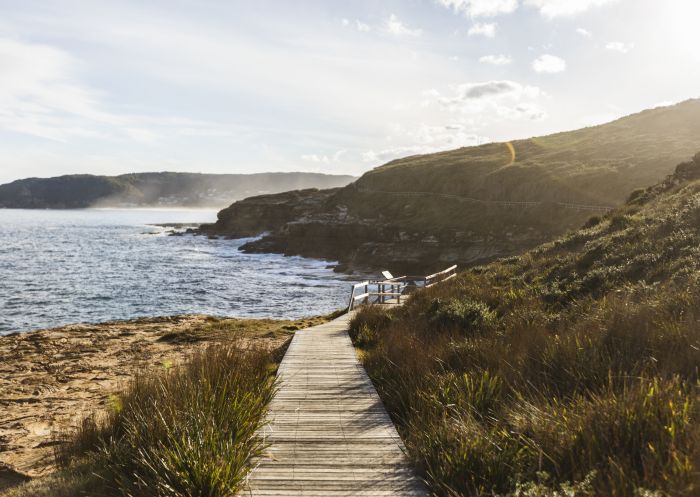 Scenic coastal views from Bouddi National Park in Bouddi, Central Coast