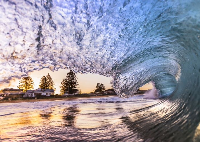 Sunrise at Terrigal Beach in Terrigal, Gosford