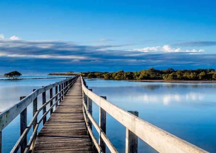 Urunga Boardwalk in Urunga, Coffs Harbour 