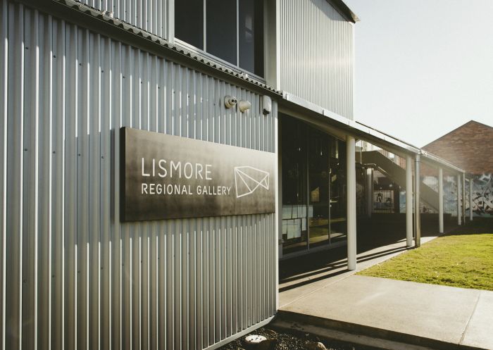 Entrance to Lismore Regional Gallery, Lismore