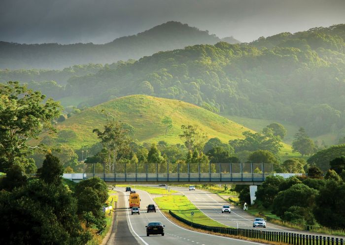 View of  Wollumbin Mount Warning, Northern Rivers