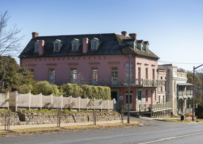 Braidwood Hotel and Braidwood Museum in Braidwood, Queanbeyan