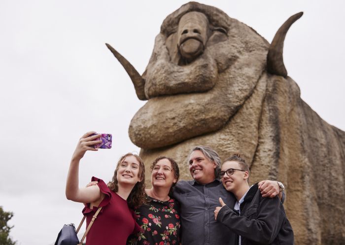 Big Merino in Goulburn, Country NSW