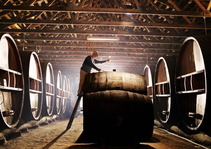 Wine maker at Pieter van Gent Winery & Vineyard, Mudgee