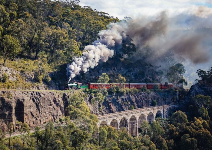 Steam train on the Zig Zag Railway - Credit: Salty Dingo