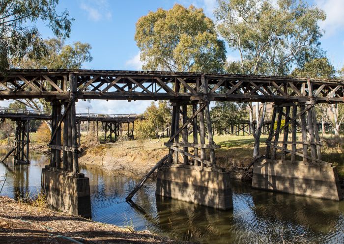 Railway Bridge and Prince Alfred Bridge Viaduct, Gundagai