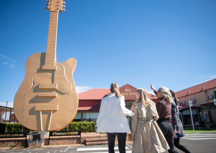 The Big Golden Guitar Tourist Centre, Tamworth