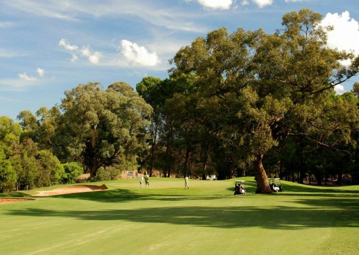 Golf course at Corowa Golf Club, Corowa