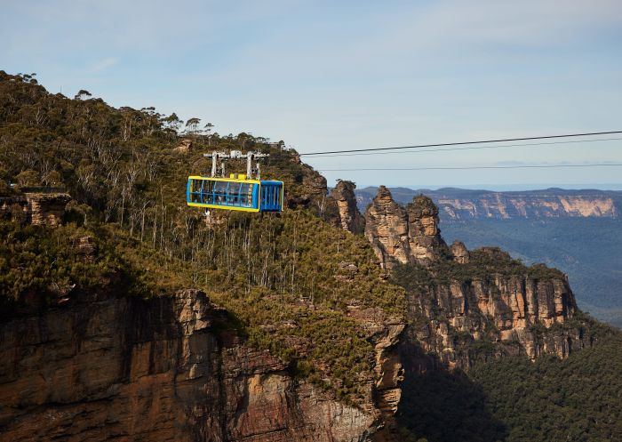 Scenic view of the Skyway with Sydney Adventure Tours, Katoomba