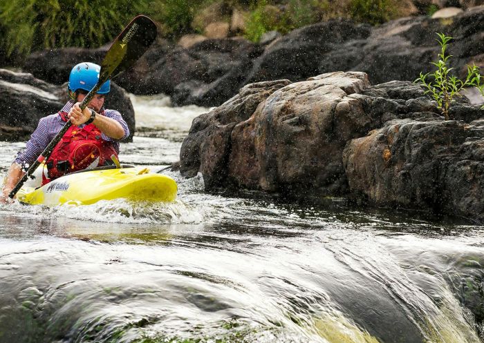 Longest whitewater trail in Australia with The Clarence Canoe and Kayak Trail, Nymboida 