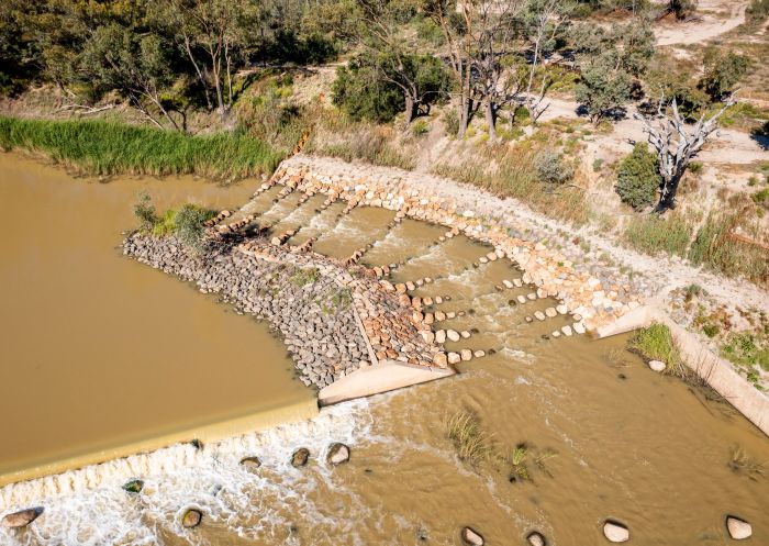 Brewarrina Fish Traps (Baiame's Ngunnhu)  - Credit: John Spencer | DCCEEW