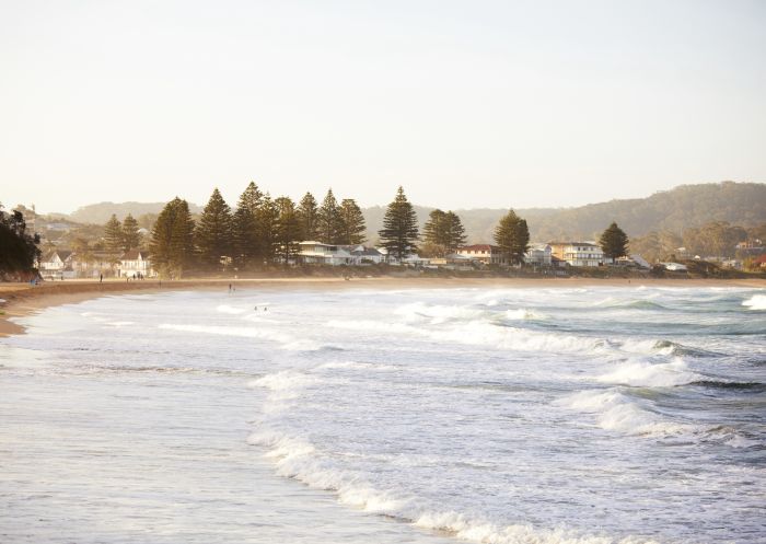 Scenic coastal views of Terrigal Beach on the Central Coast, Terrigal Beach, Central Coast