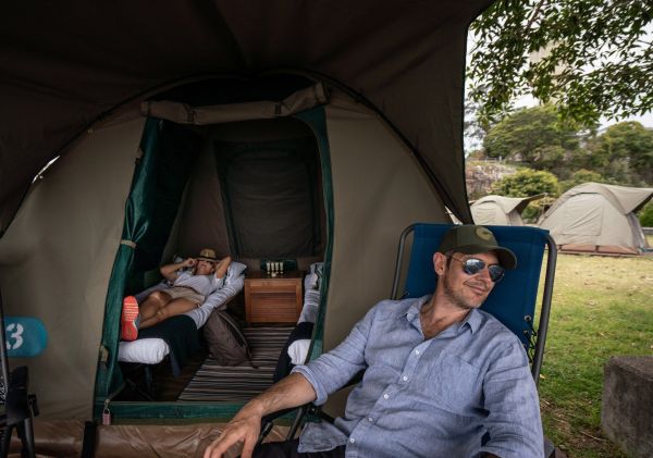 Cockatoo Island Camping