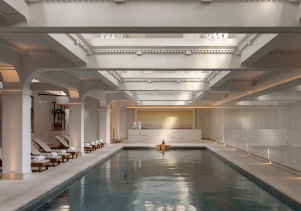 Indoor pool at Capella Sydney, Sydney CBD