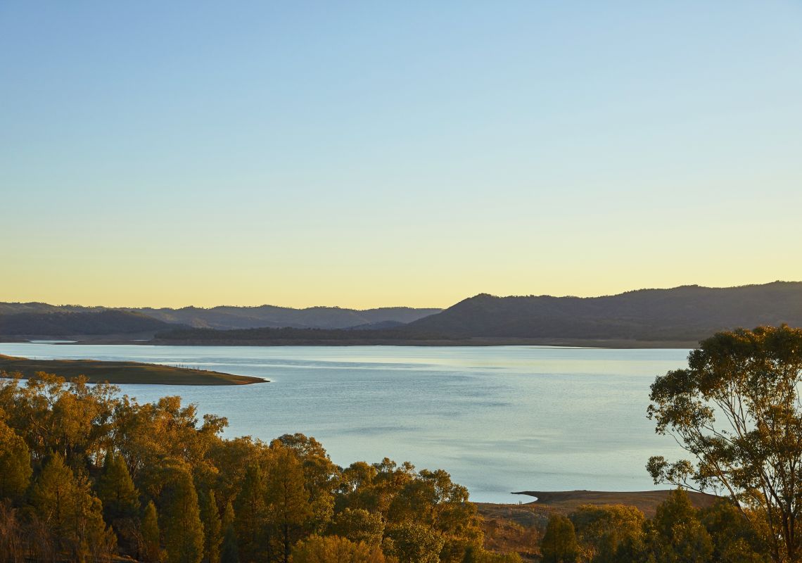 Views of Lake Burrendong from Mount Arthur Reserve, Dubbo, Country NSW