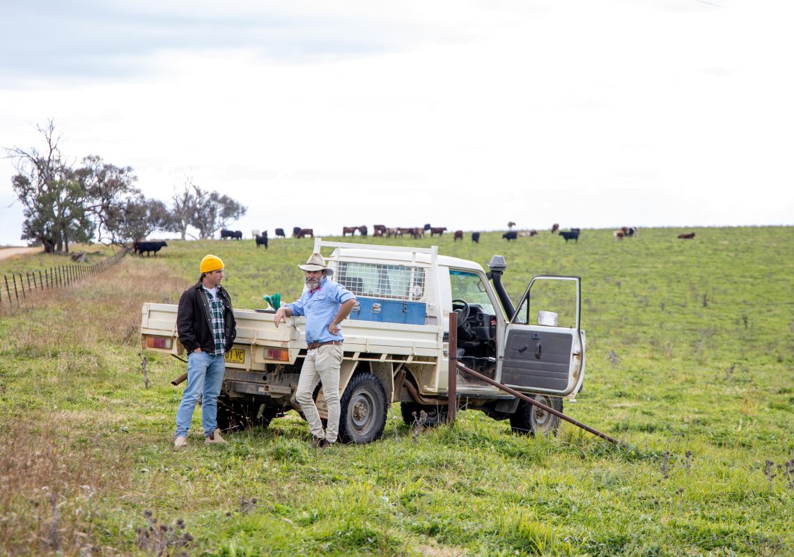 Charlie Arnott's farm. Image Credit: Taste of Australia