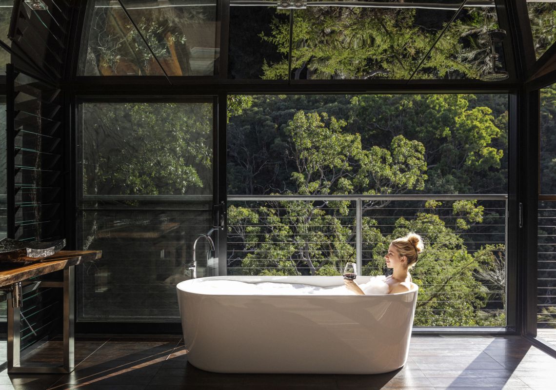 Bath at Spicers Sangoma Retreat - Bowen Mountain - Hawkesbury