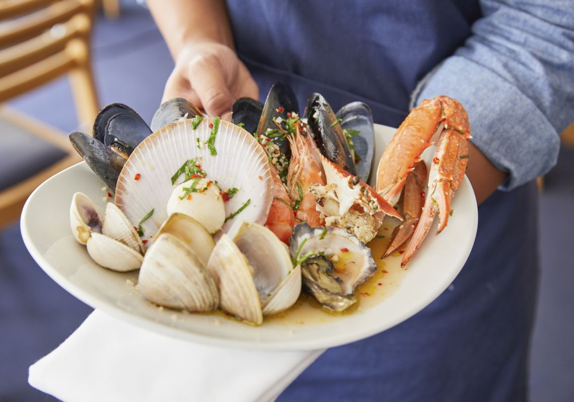 Bannisters by the Sea seafood platter - Mollymook Beach - Shoalhaven - South Coast