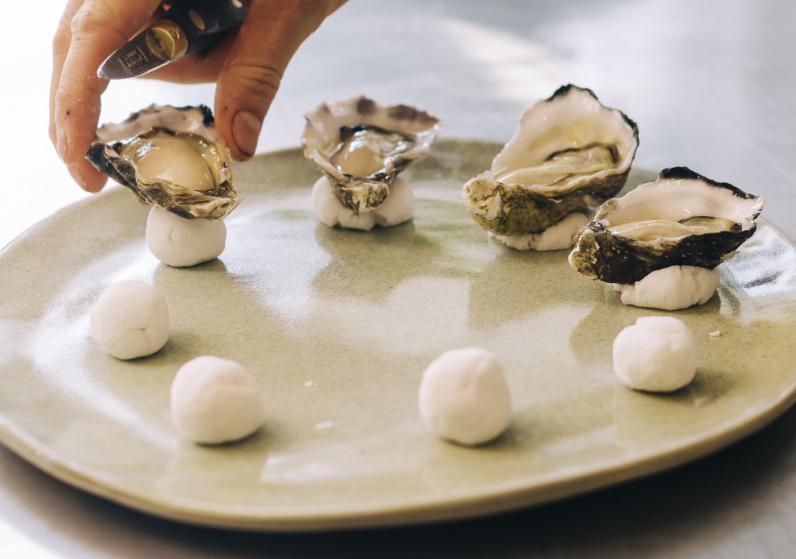 Oysters at Beach Byron Bay Restaurant - Northern Rivers