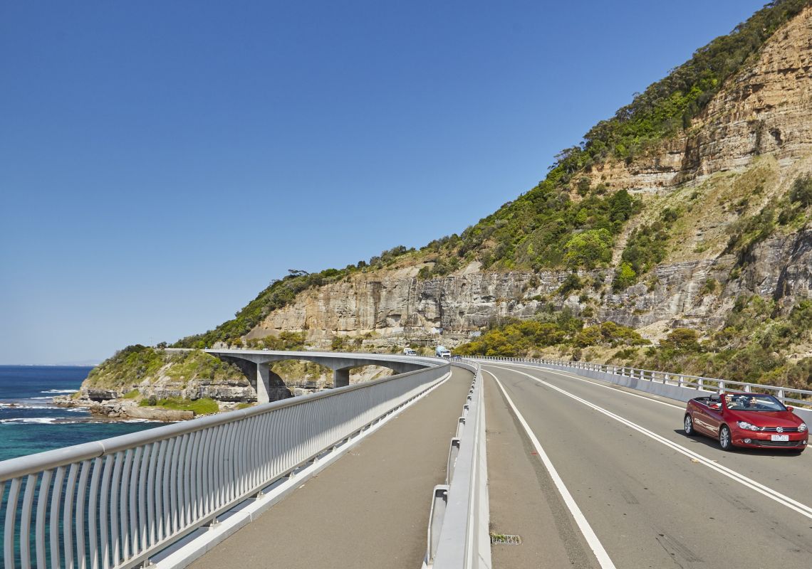 Sea Cliff Bridge, Lawrence Hargrave Drive, Coalcliff, South Coast