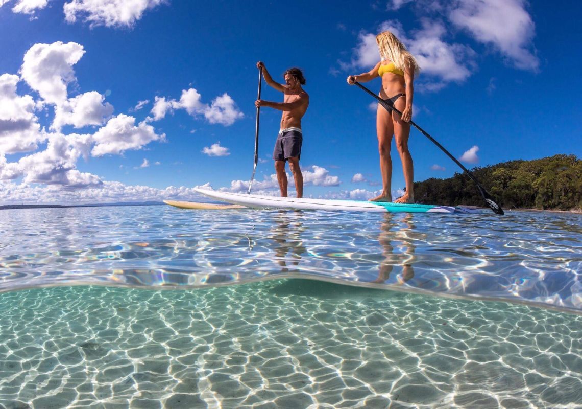 Stand Up Paddle in Sussex Inlet, Jervis Bay and Shoalhaven, South Coast