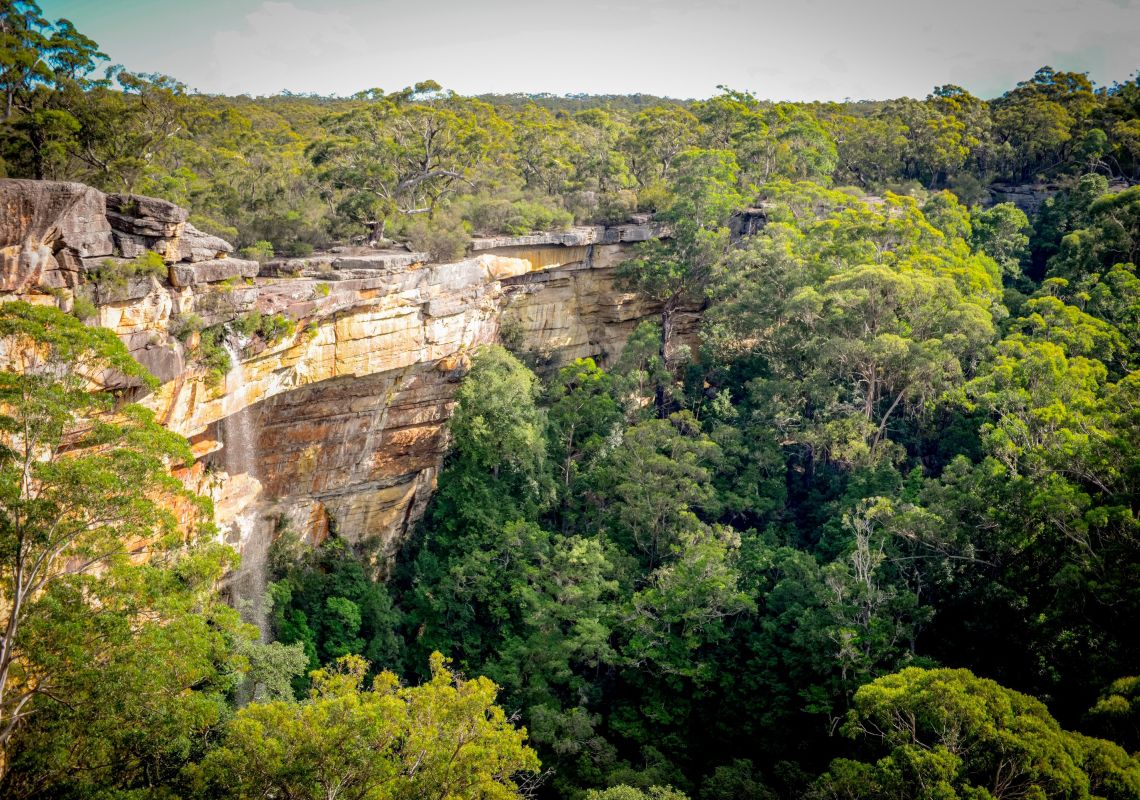 Tianjara Falls in Jervis Bay and Shoalhaven, South Coast