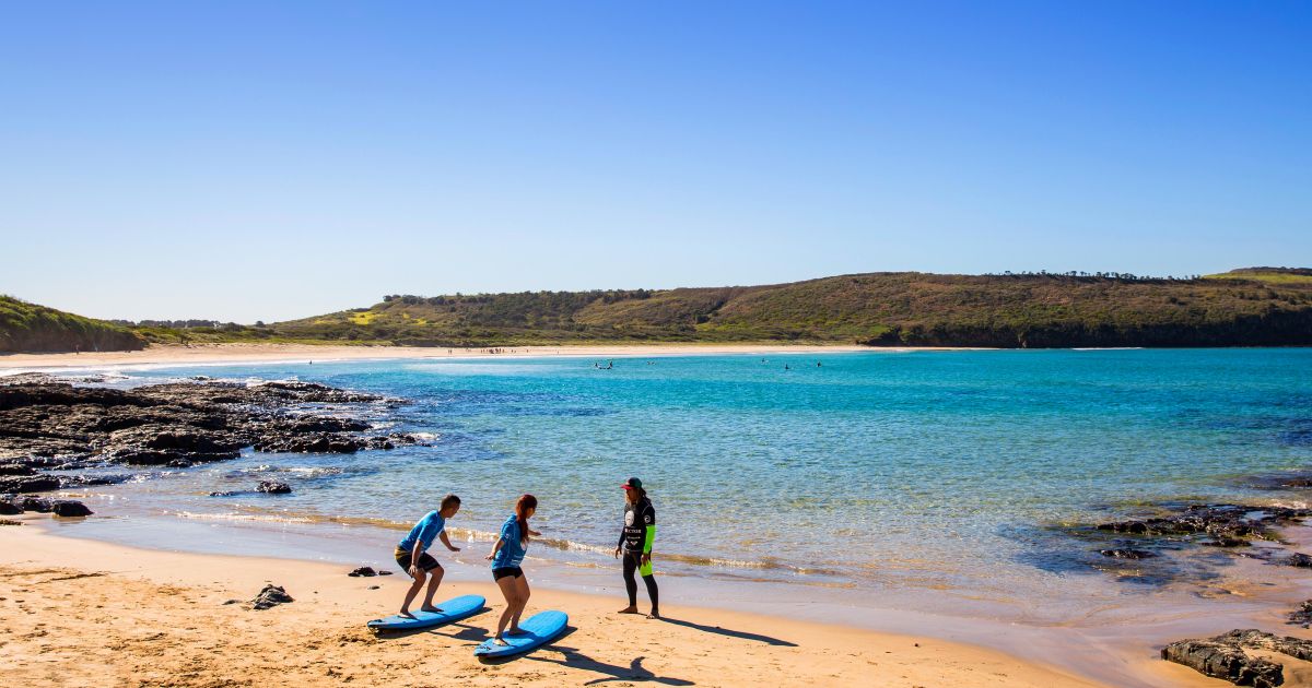 surf beach south coast