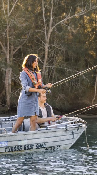 Fishing at Tuross Head