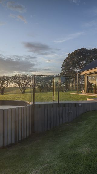 Sun rising over The Shed beach and farm stay property in Gerroa, Kiama Area, South Coast - Credit: David Rogers