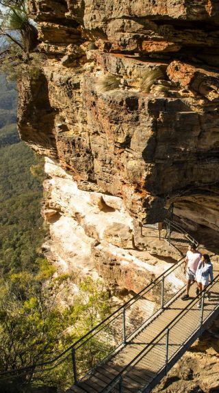 Three Sisters, Blue Mountains - Credit: Mark Bean | Department of Planning and Environment