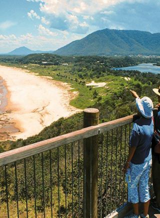 Charles Hamey lookout in Laurieton, Port Macquarie 