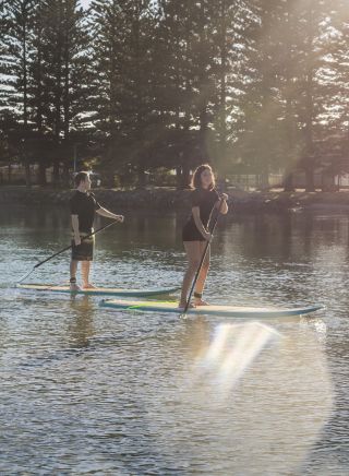 Stand Up Paddleboarding, Lake Illawarra