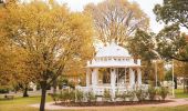 A band rotunda in the ANZAC Memorial Park, Gulgong, NSW