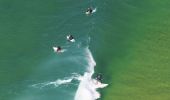 Surfers on North Avoca beach - Central Coast