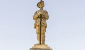 The Balranald War Memorial Monument dedicated to those who have served in conflicts where Australia has been involved