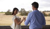 Couple enjoying a glass of wine at Shaw Wines in Murrumbateman, Yass Area