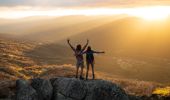 Guided hike in Kosciuszko National Park in the Snowy Mountains Credit: Thredbo