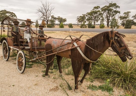 Lockhart Sculpture in Lockhart, Riverina