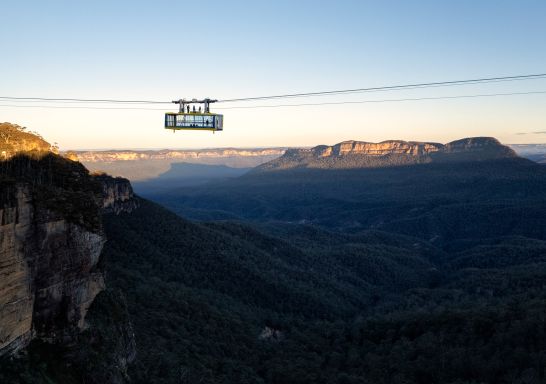 Cable car at Scenic World, Katoomba